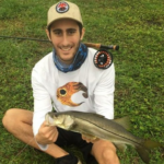 snook fishing in the rain