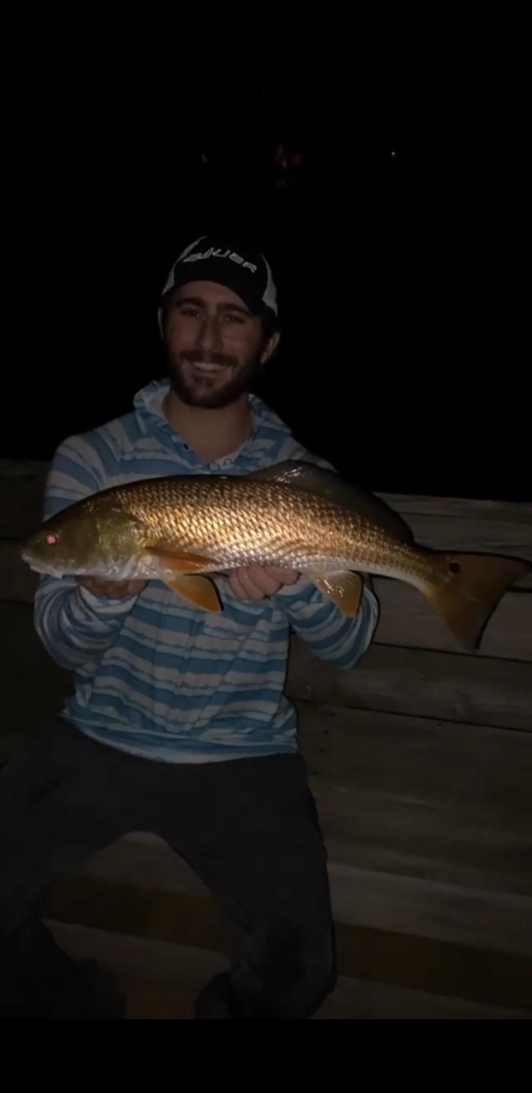 fish of 2020 - red in Tarpon Springs